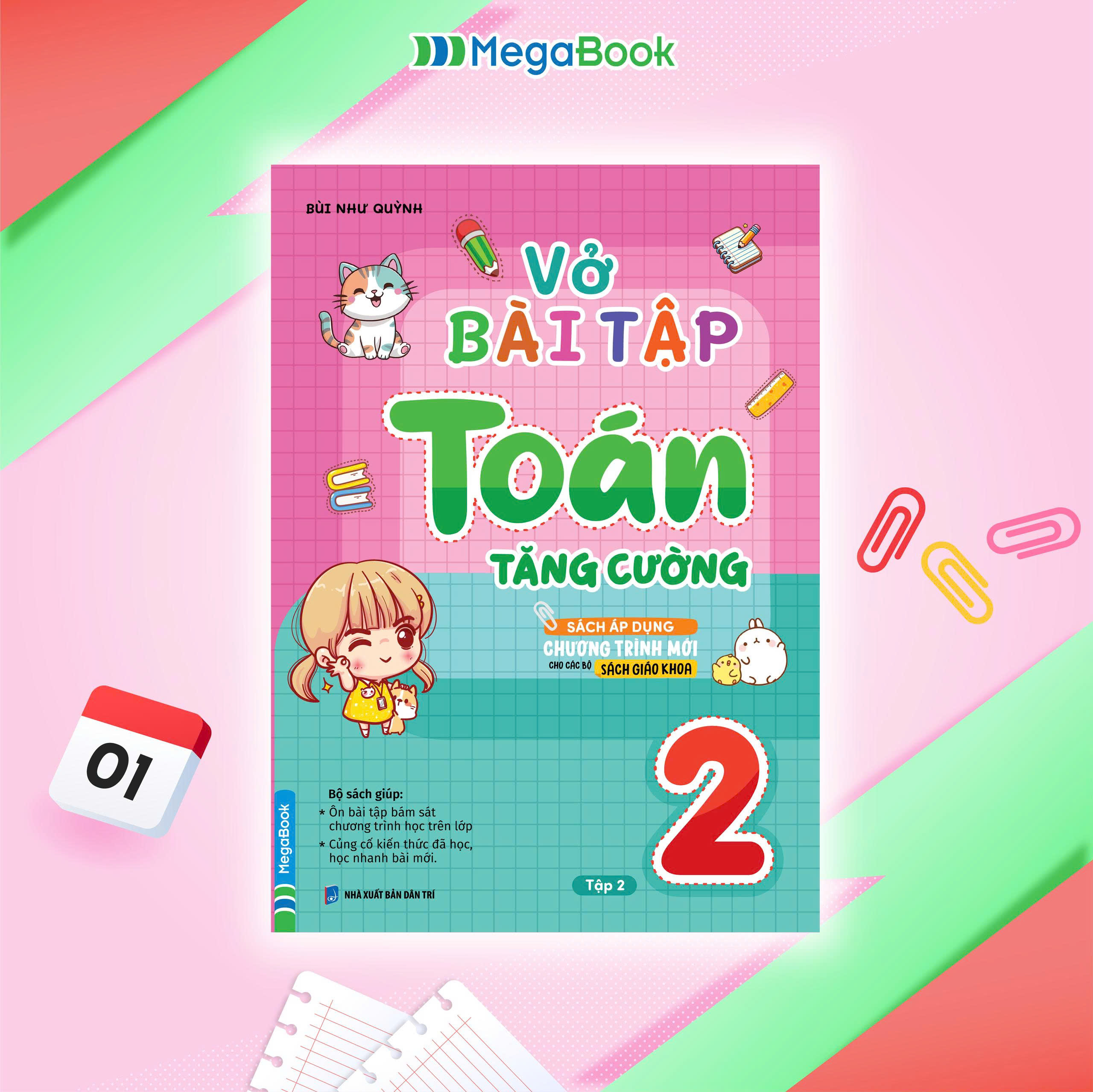 Bộ
						
										
										Vở Bài Tập Toán Tăng Cường 2 - Tập 2