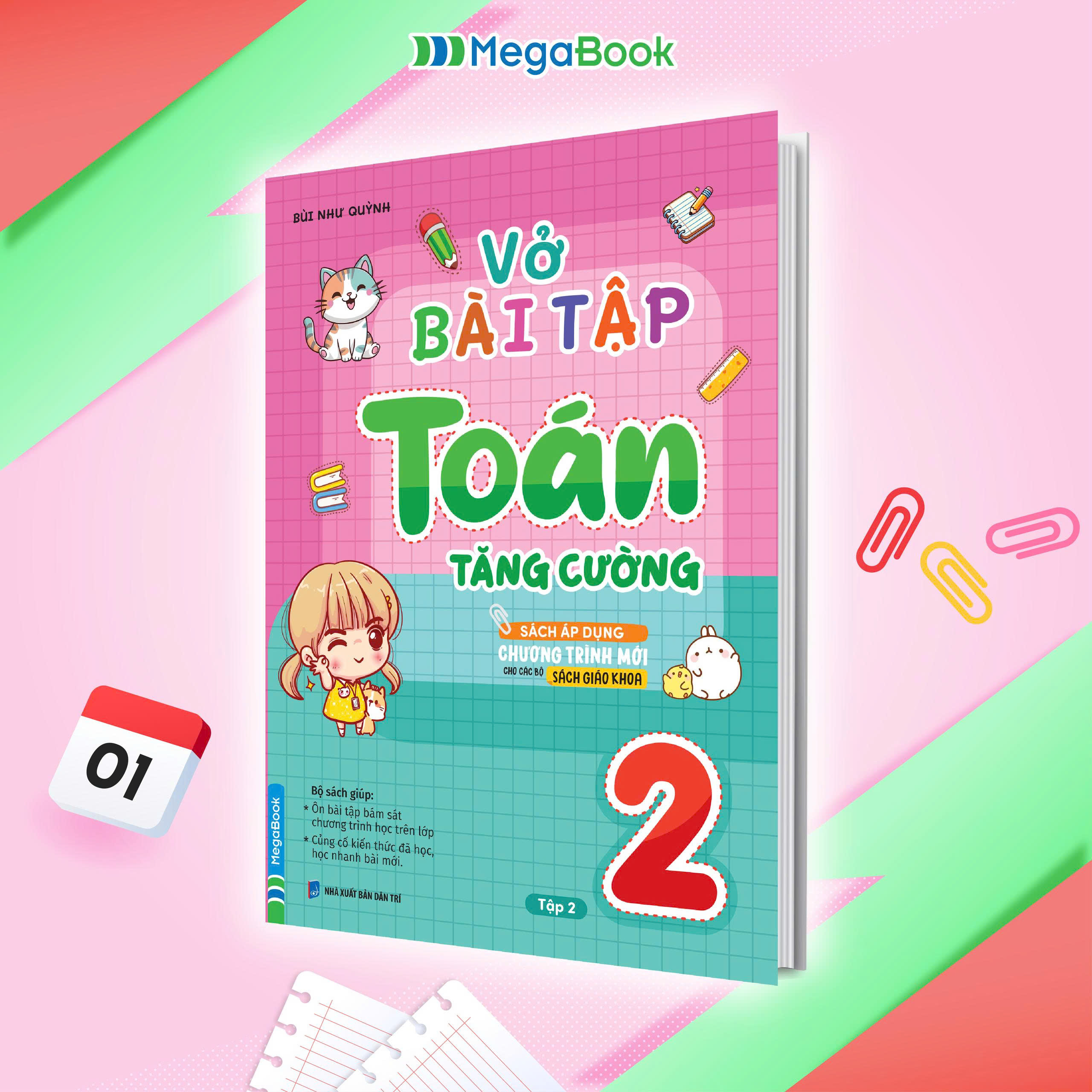 Bộ
						
										
										Vở Bài Tập Toán Tăng Cường 2 - Tập 2
