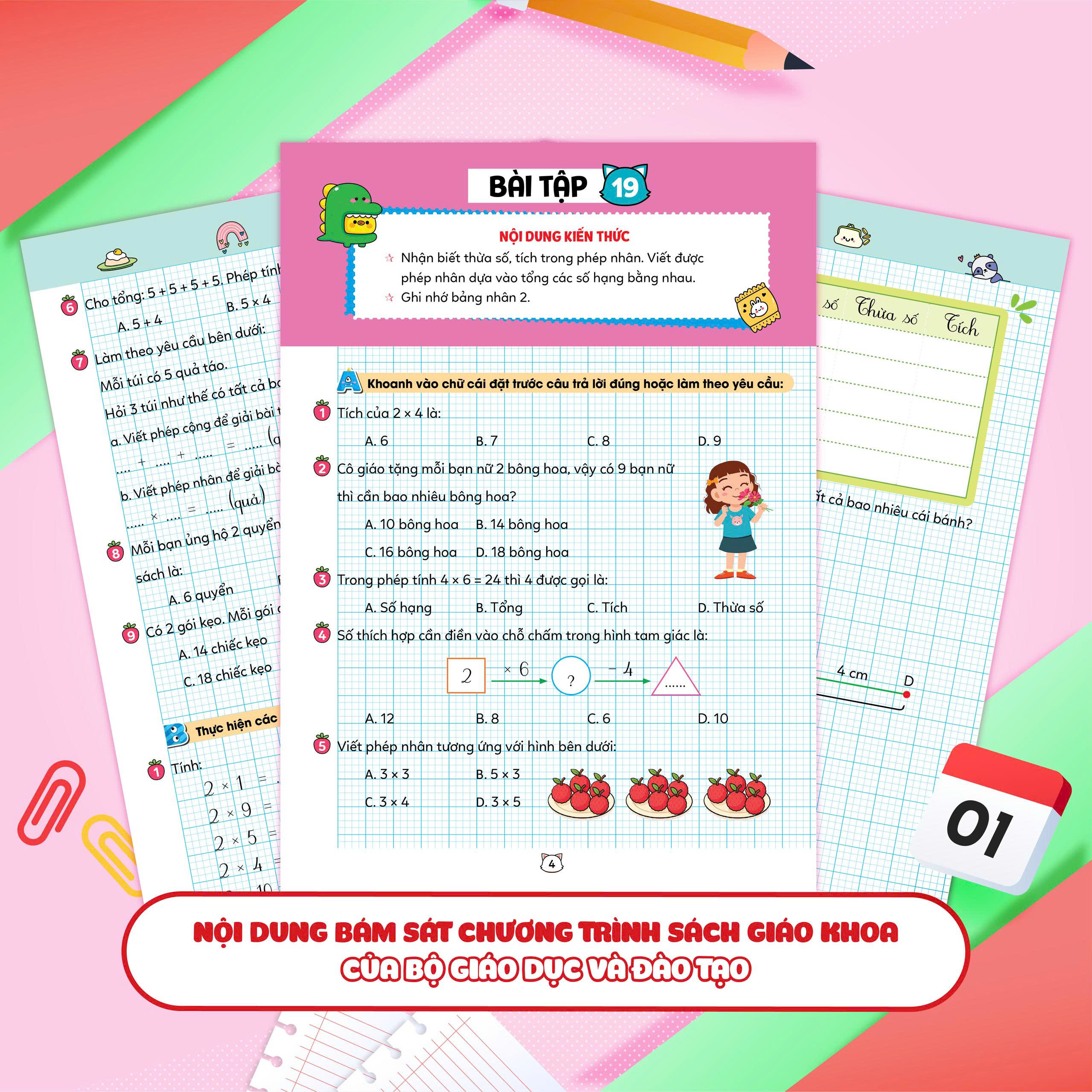 Bộ
						
										
										Vở Bài Tập Toán Tăng Cường 2 - Tập 2