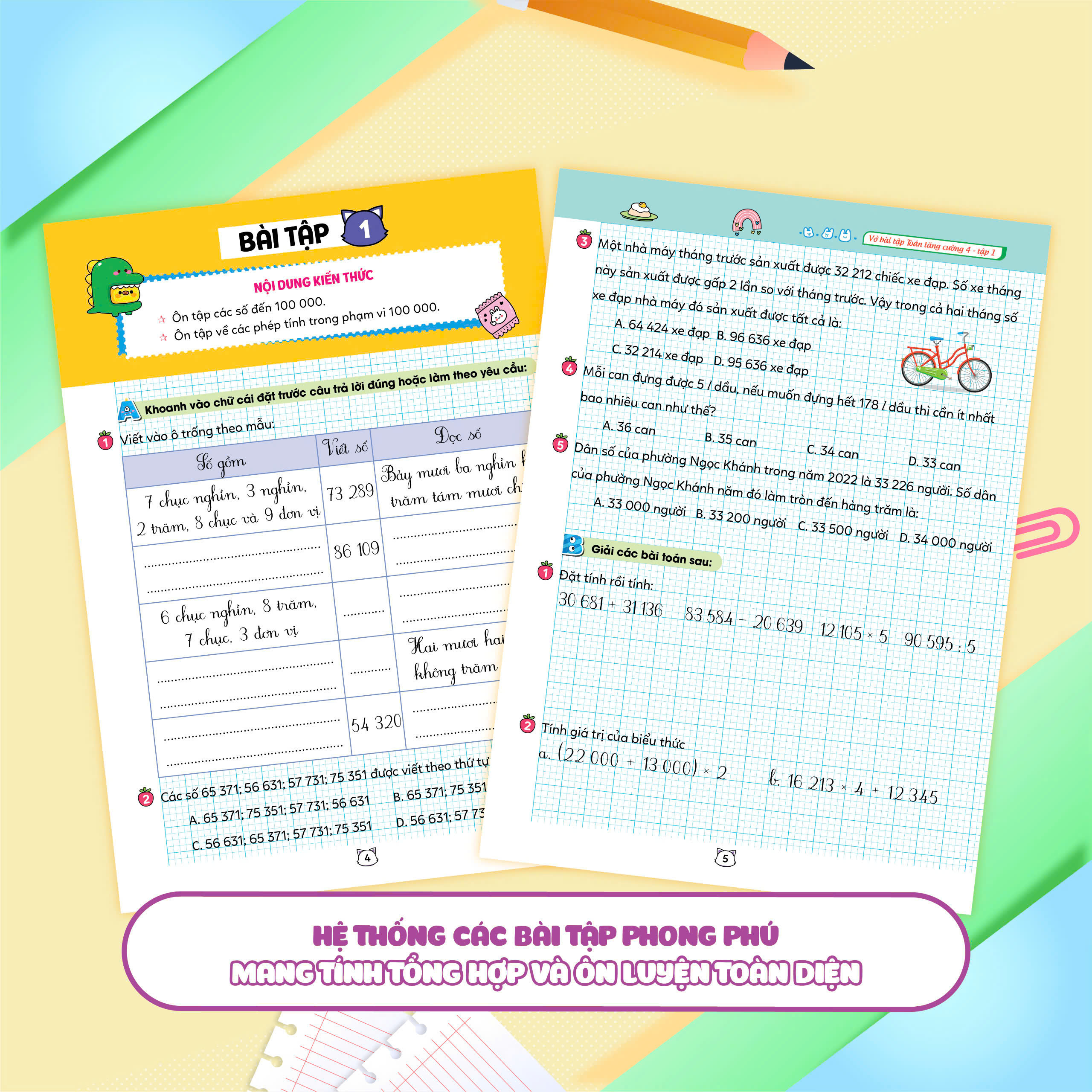 Bo
						
										
										Vo Bai Tap Toan Tang Cuong Lop 4 - Tap 1 (Theo Sach Giao Khoa Ket Noi Tri Thuc Voi Cuoc Song)