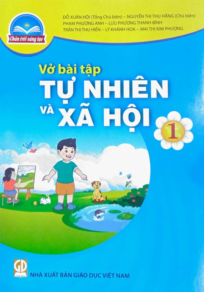 bộ vở bài tập tự nhiên và xã hội 1 (chân trời sáng tạo) (chuẩn)