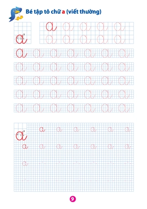 bộ vở bé làm quen với chữ cái - tập 1 (dành cho bé từ 5 - 6 tuổi) (tái bản)