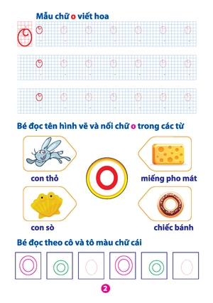 bộ vở bé làm quen với chữ cái - tập 1 (dành cho bé từ 5 - 6 tuổi) (tái bản)