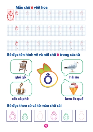bộ vở bé làm quen với chữ cái - tập 1 (dành cho bé từ 5 - 6 tuổi) (tái bản)