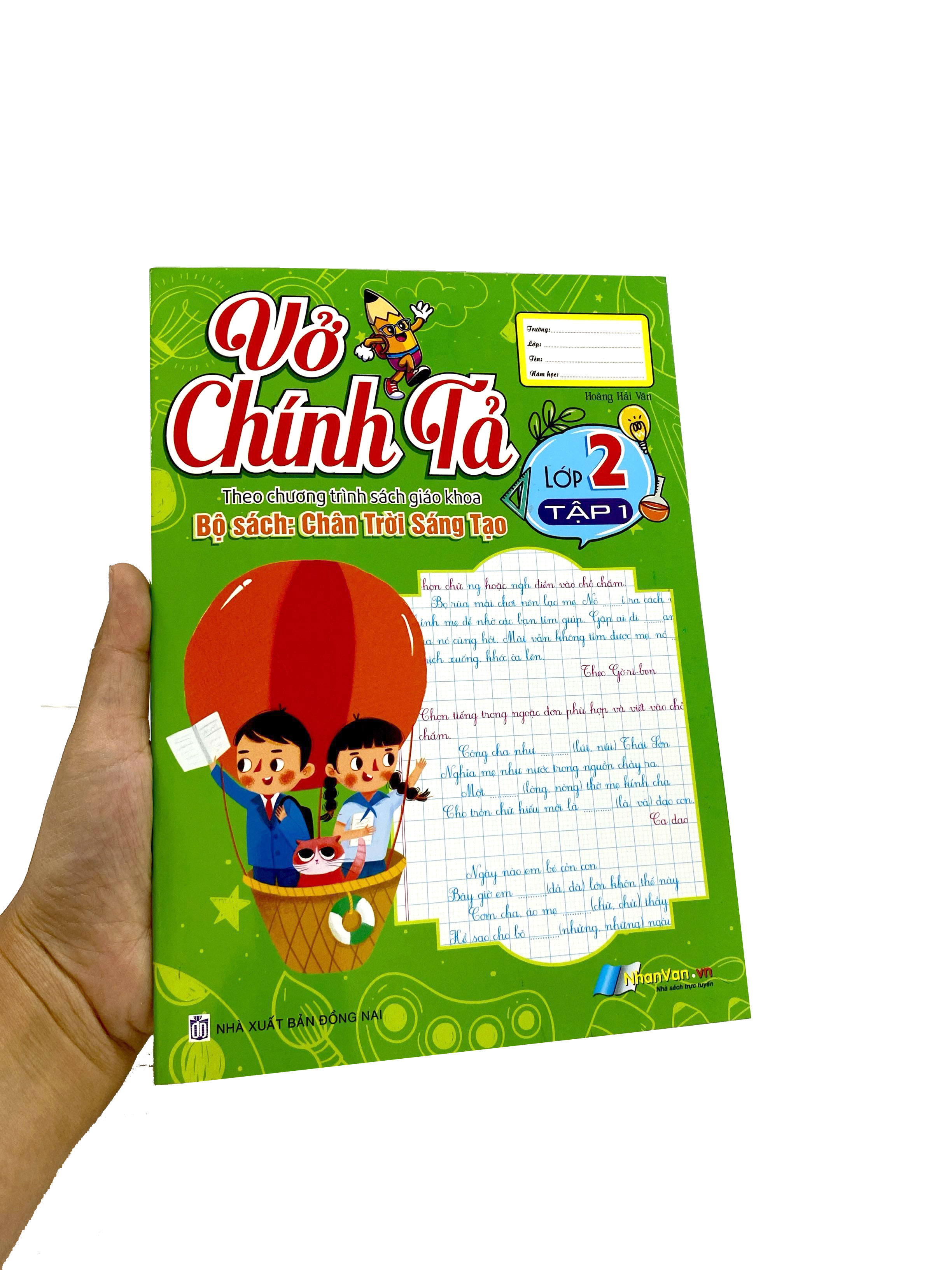 Bo
						
										
										Vo Chinh Ta Lop 2 - Tap 1 (Theo Sach Giao Khoa Chan Troi Sang Tao)