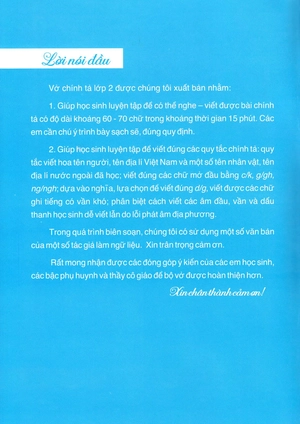bộ vở chính tả - lớp 2 - tập 2 (biên soạn theo chương trình giáo dục phổ thông mới)