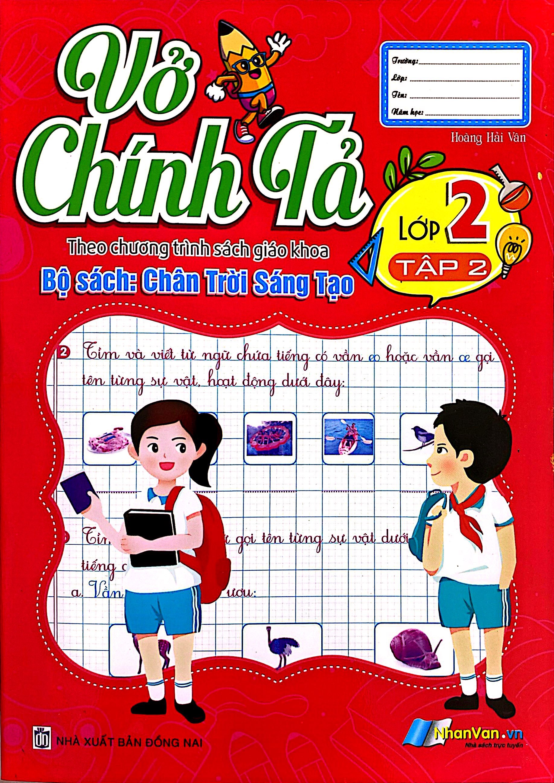 Bo
						
										
										Vo Chinh Ta Lop 2 - Tap 2 (Theo Sach Giao Khoa Chan Troi Sang Tao)