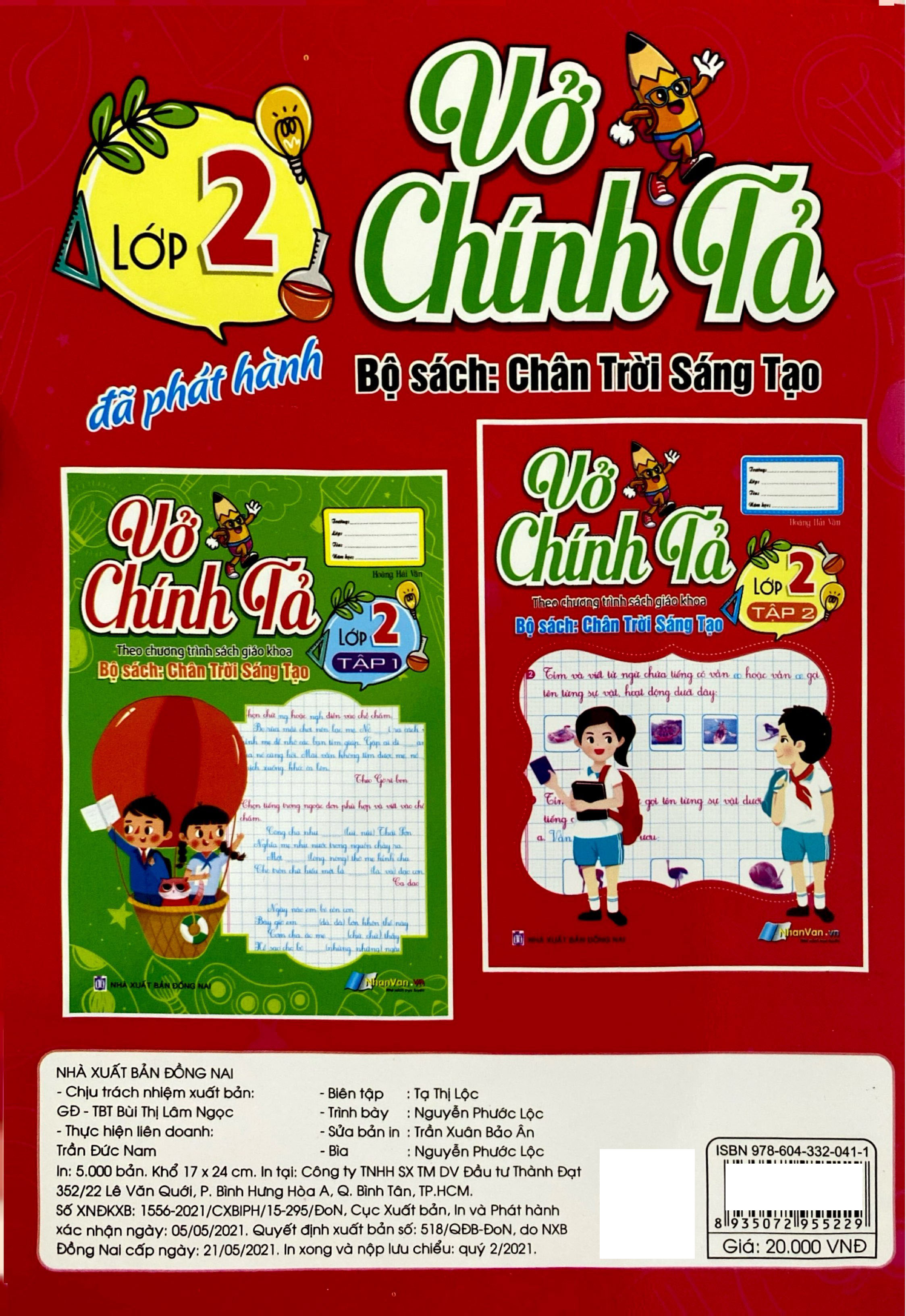 Bo
						
										
										Vo Chinh Ta Lop 2 - Tap 2 (Theo Sach Giao Khoa Chan Troi Sang Tao)