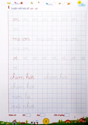 bộ vở luyện viết 1 - quyển 2 (cánh diều) (tái bản 2022)
