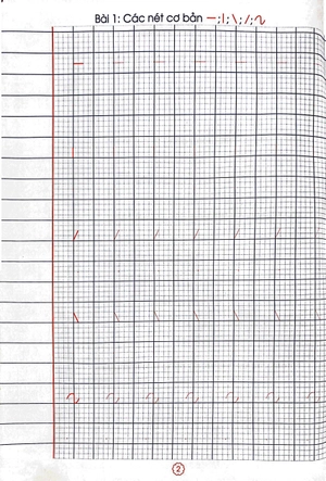 bộ vở luyện viết lớp 1 - quyển 1 (cánh diều)