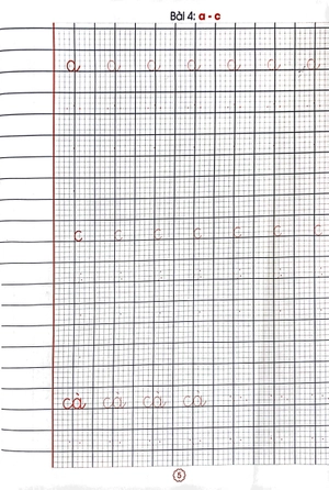 bộ vở luyện viết lớp 1 - quyển 1 (cánh diều)