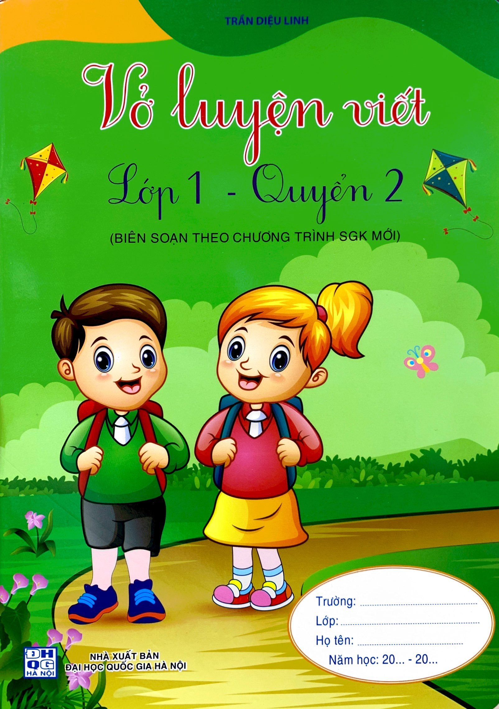 bộ vở luyện viết lớp 1 - quyển 2 (cánh diều)