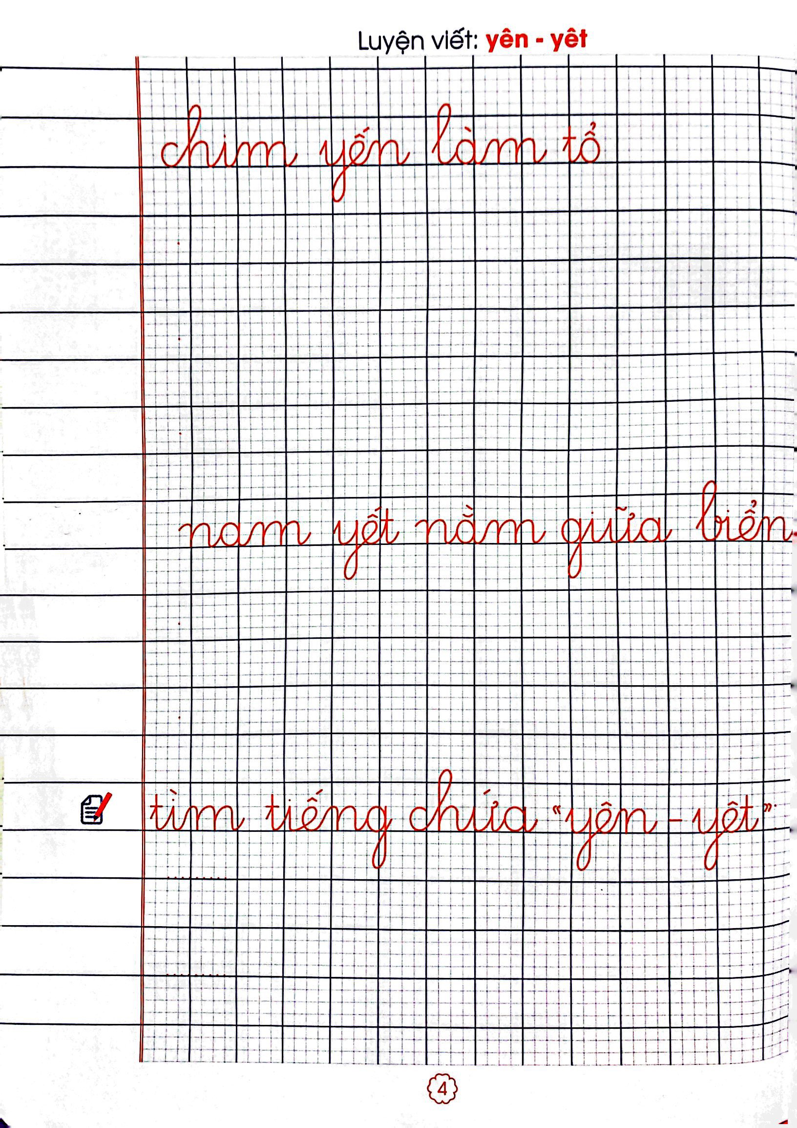 bộ vở luyện viết lớp 1 - quyển 3 (cánh diều)