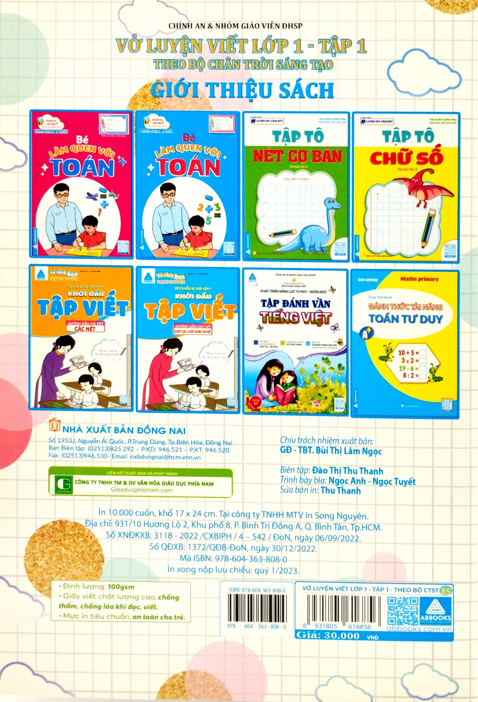 bộ vở luyện viết lớp 1 tập 1 (theo chương trình sgk mới bộ chân trời sáng tạo)