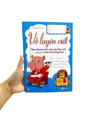 bộ vở luyện viết lớp 1 - tập 2 (bộ sách: chân trời sáng tạo)