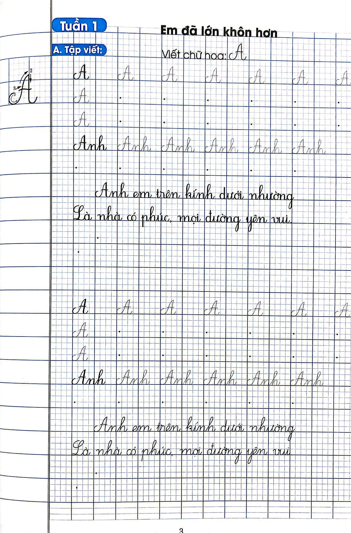 bộ vở luyện viết lớp 2 - tập 1 (chân trời sáng tạo)