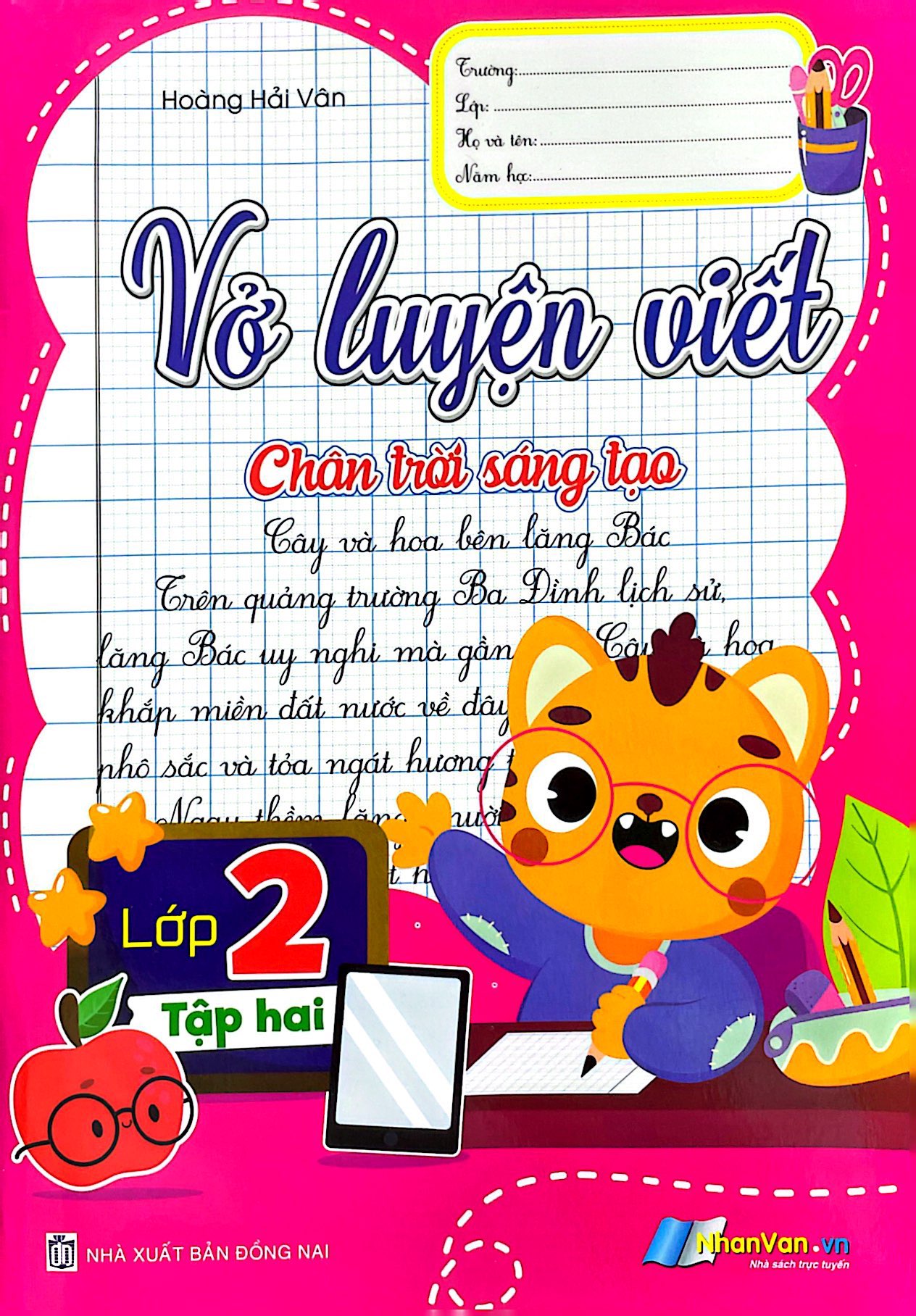 bộ vở luyện viết lớp 2 - tập 2 (chân trời sáng tạo)