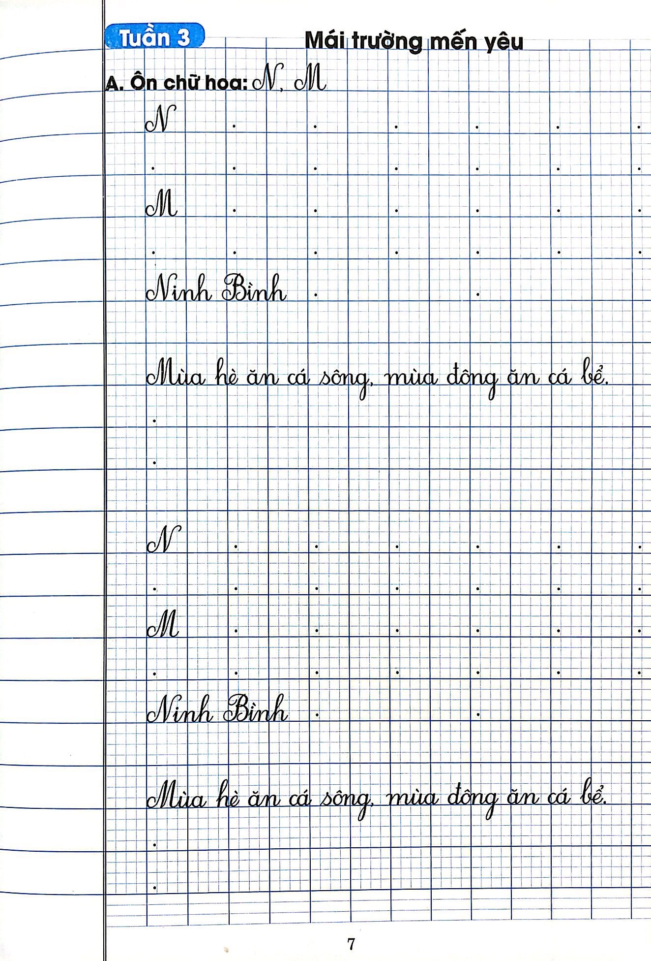 bộ vở luyện viết lớp 3 - tập 1 (chân trời sáng tạo)