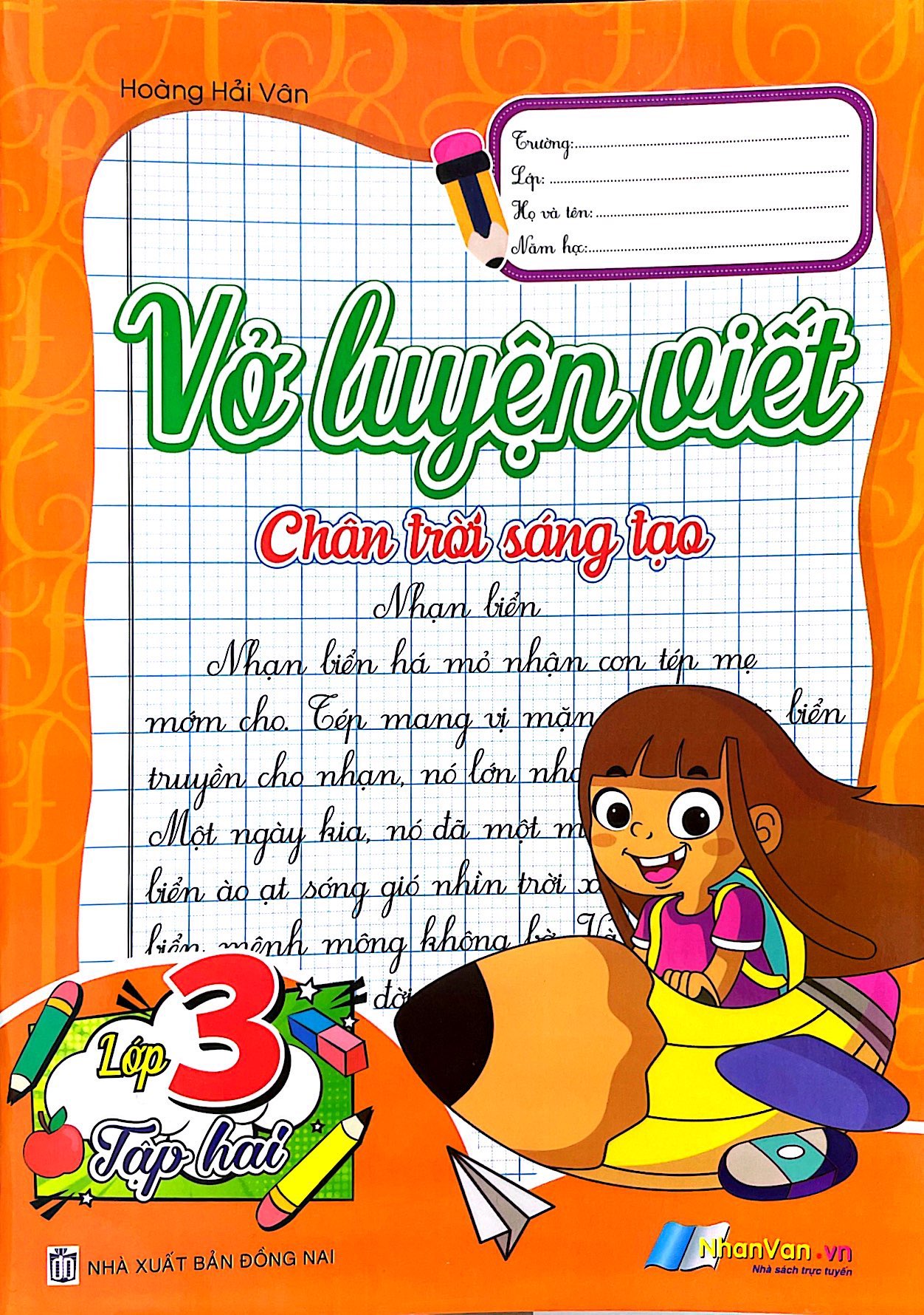 bộ vở luyện viết lớp 3 - tập 2 (chân trời sáng tạo)