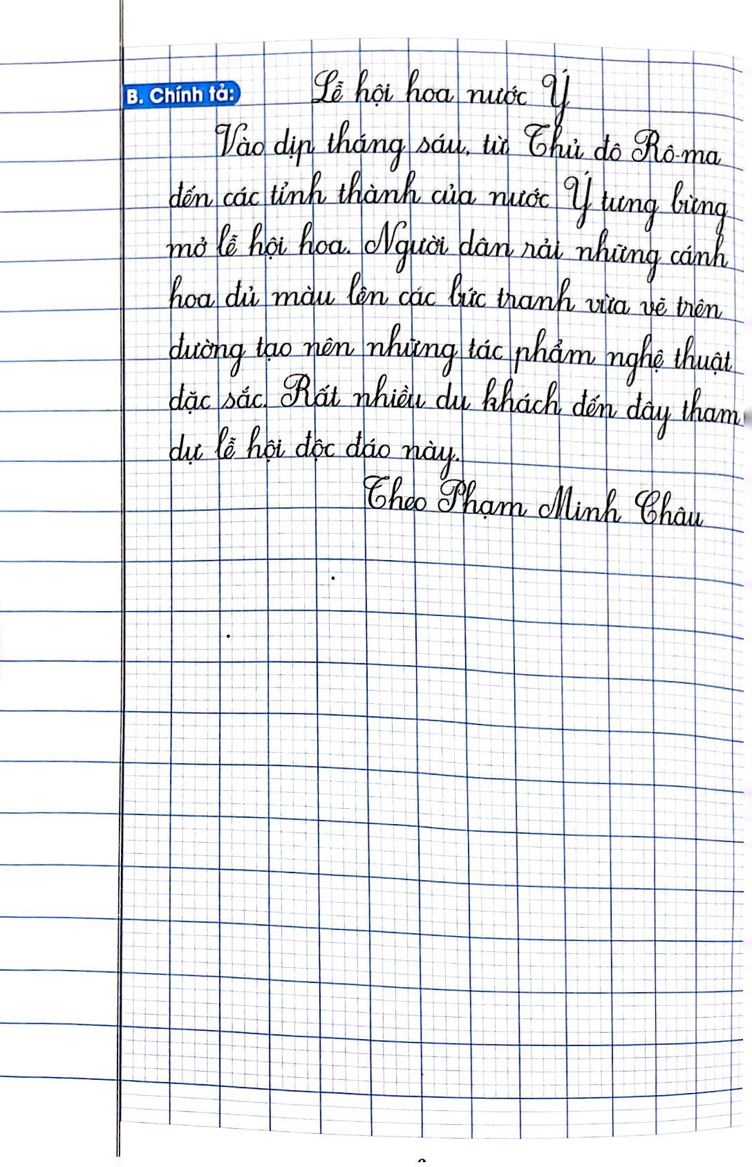 bộ vở luyện viết lớp 3 - tập 2 (chân trời sáng tạo)