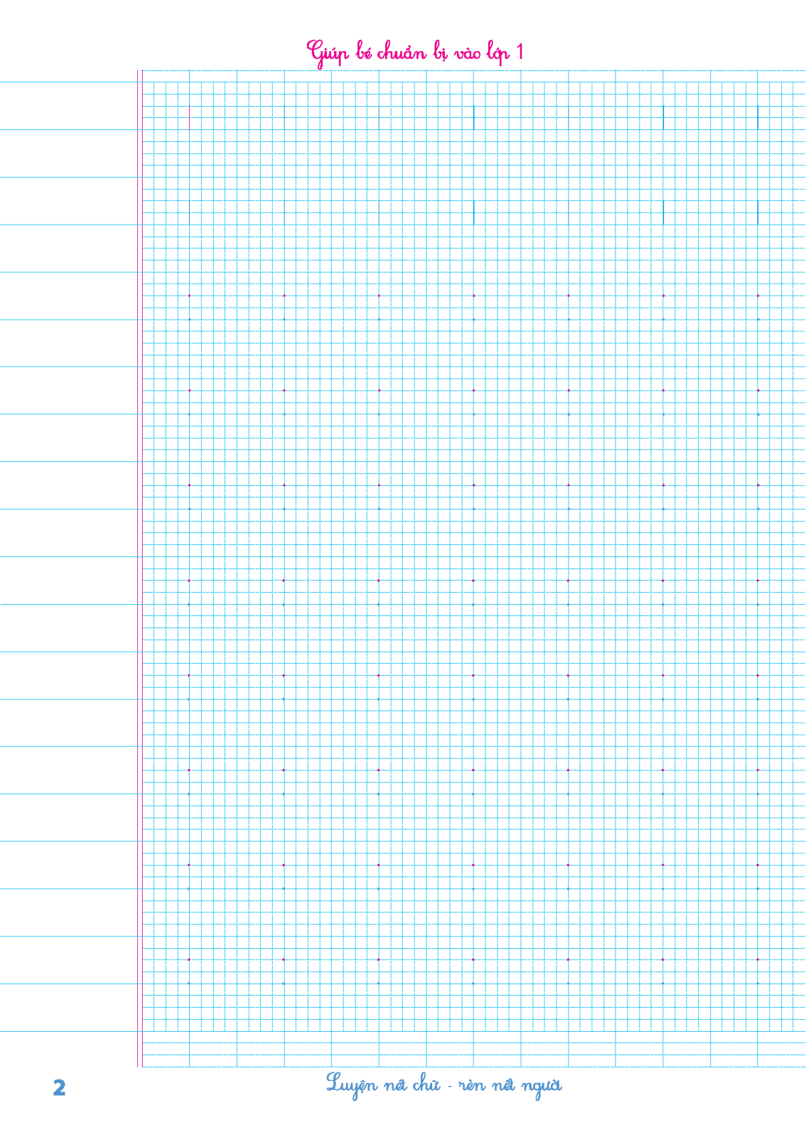 bộ vở luyện viết tập 1 (dành cho bé từ 5 - 6 tuổi)