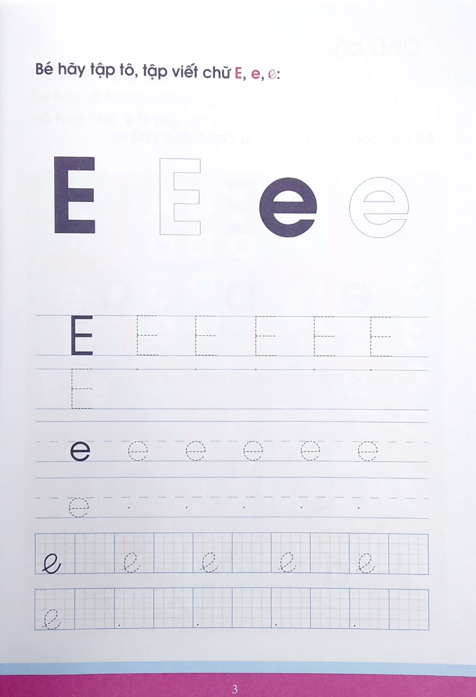 bộ vở nhận biết và tập viết abc qua các trò chơi trí tuệ - tập 2 (từ 4-6 tuổi) (tái bản)