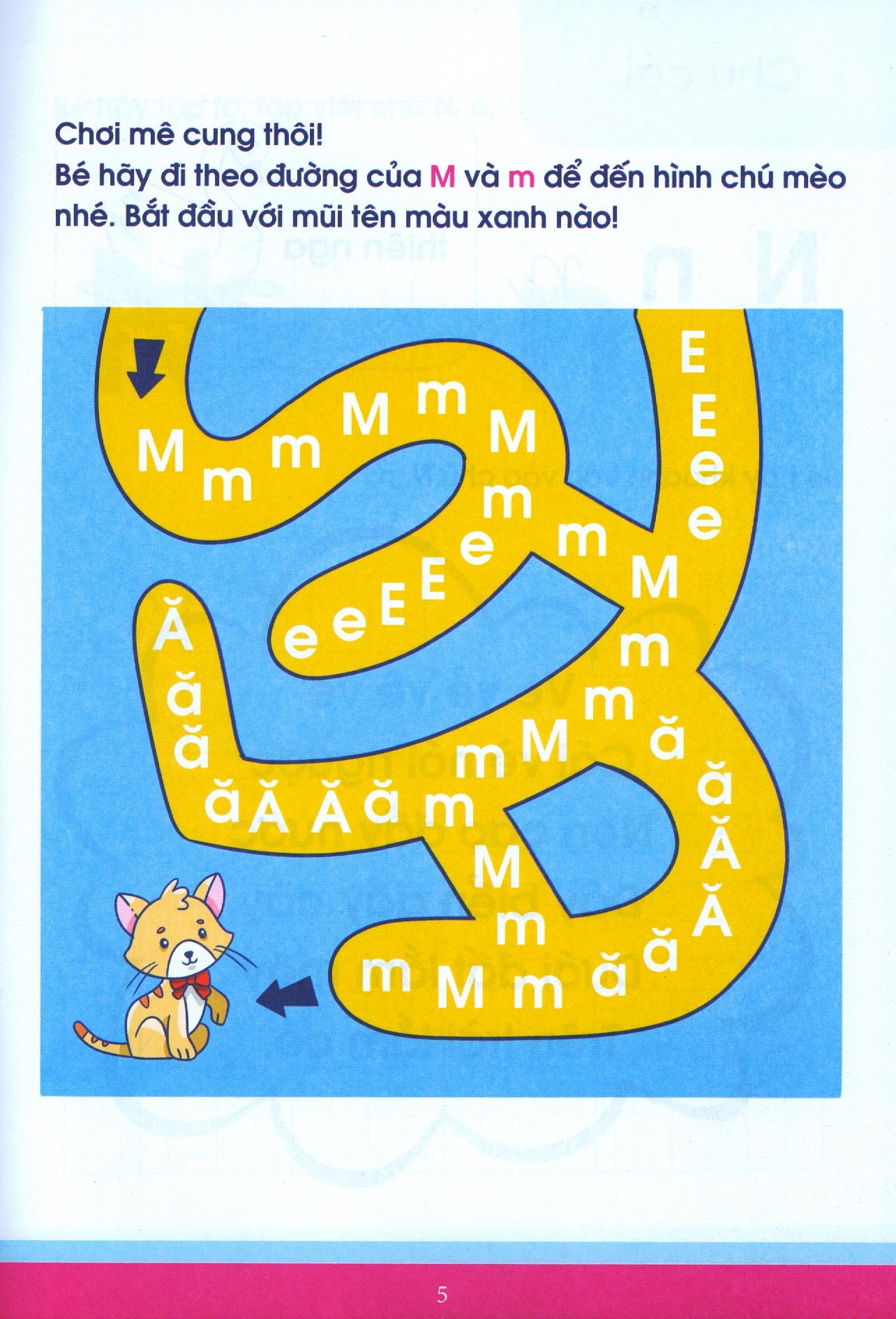 bộ vở nhận biết và tập viết abc qua các trò chơi trí tuệ - tập 3