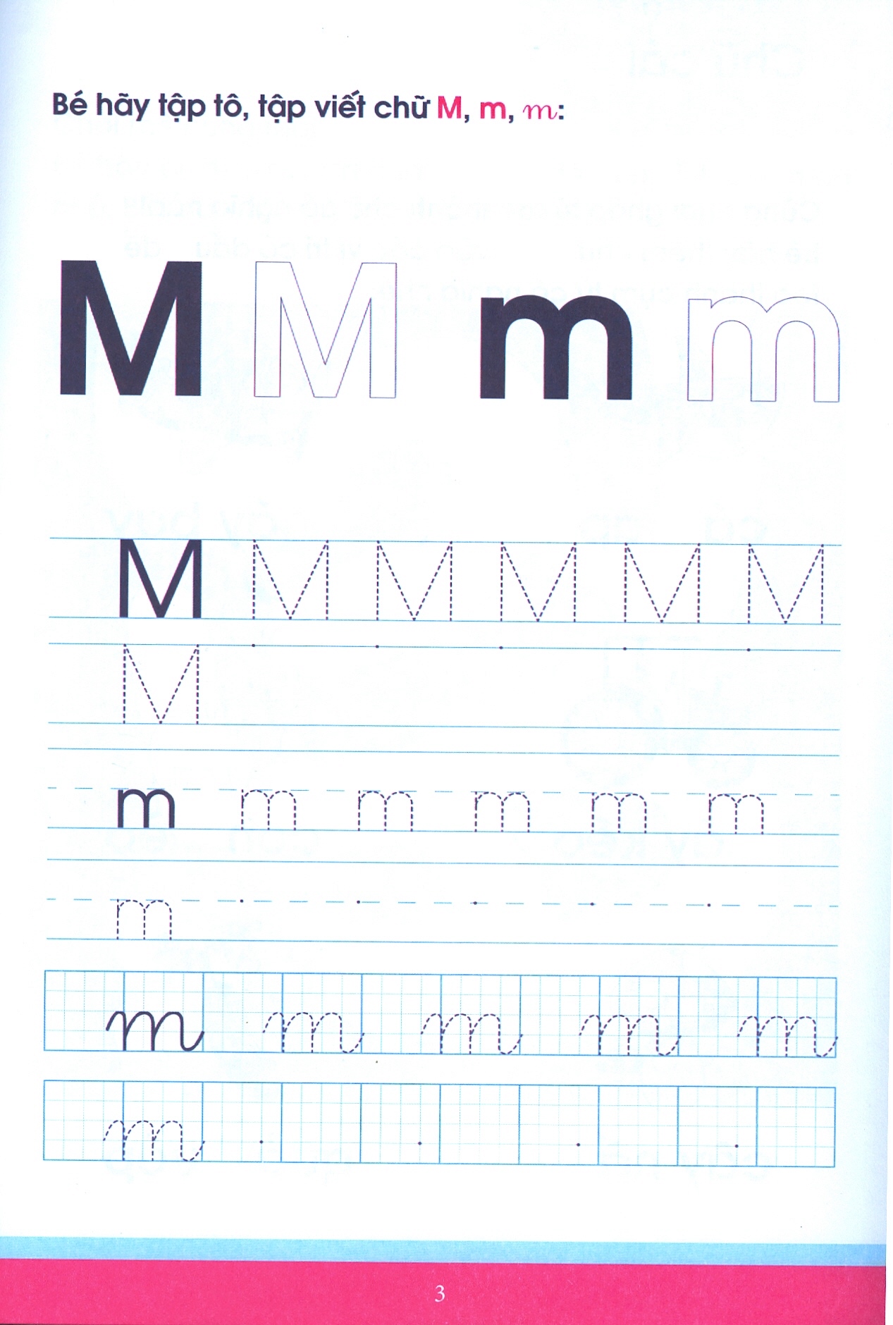 bộ vở nhận biết và tập viết abc qua các trò chơi trí tuệ - tập 3