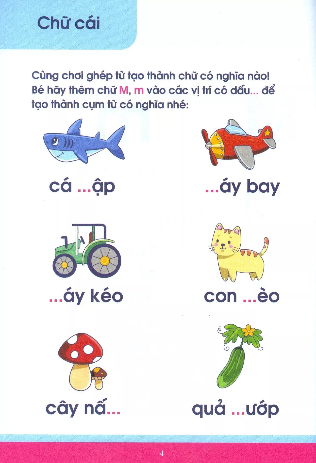 bộ vở nhận biết và tập viết abc qua các trò chơi trí tuệ - tập 3 (tái bản)