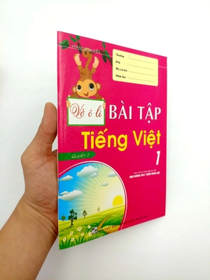 bộ vở ô li bài tập tiếng việt 1 (quyển 2) - theo chương trình tiểu học mới định hướng phát triển năng lực