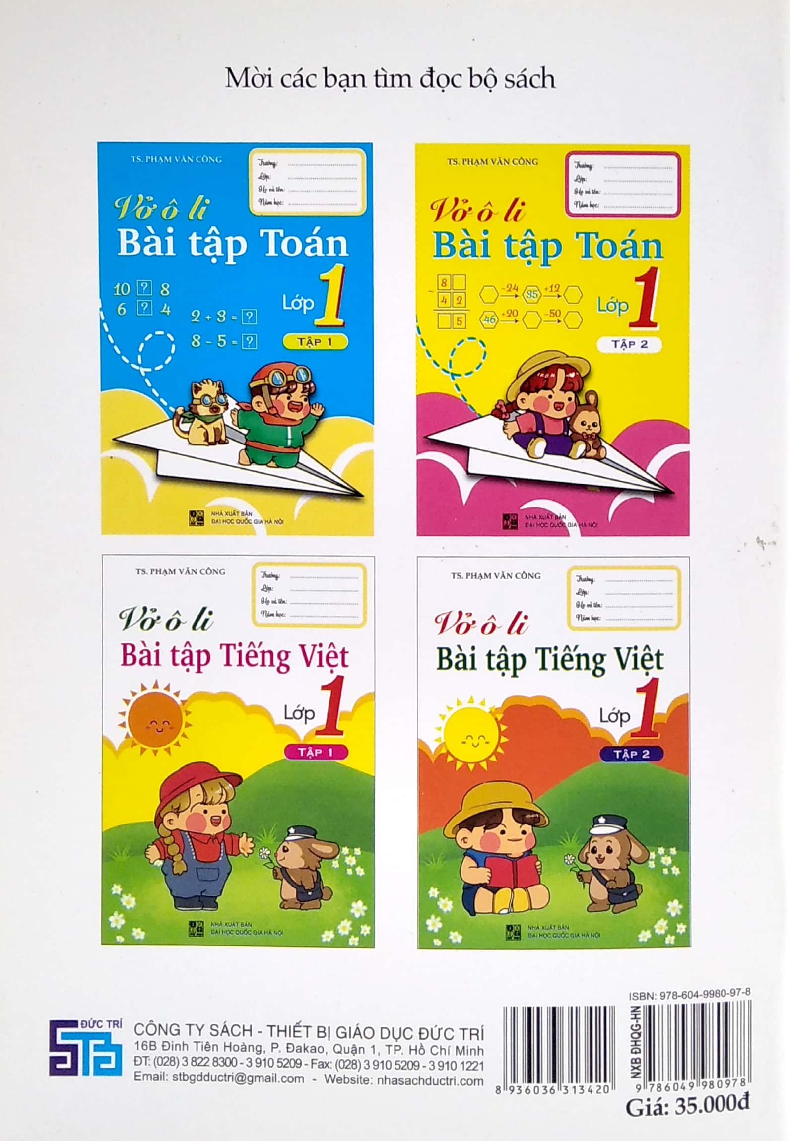 bộ vở ô li bài tập tiếng việt 1 - tập 2