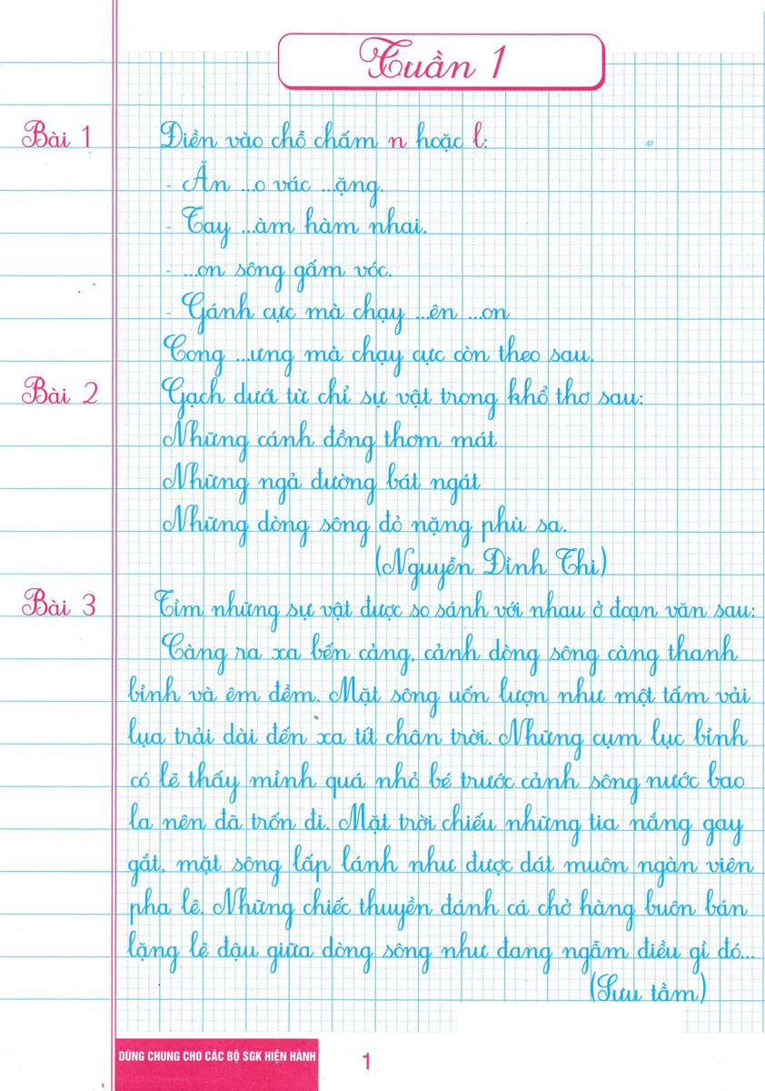 Bo
						
										
										Vo O Li Bai Tap Tieng Viet 3 - Quyen 1 (Theo Chuong Trinh Giao Duc Tieu Hoc Moi - Dung Chung Cho Cac Bo SGK Hien Hanh)