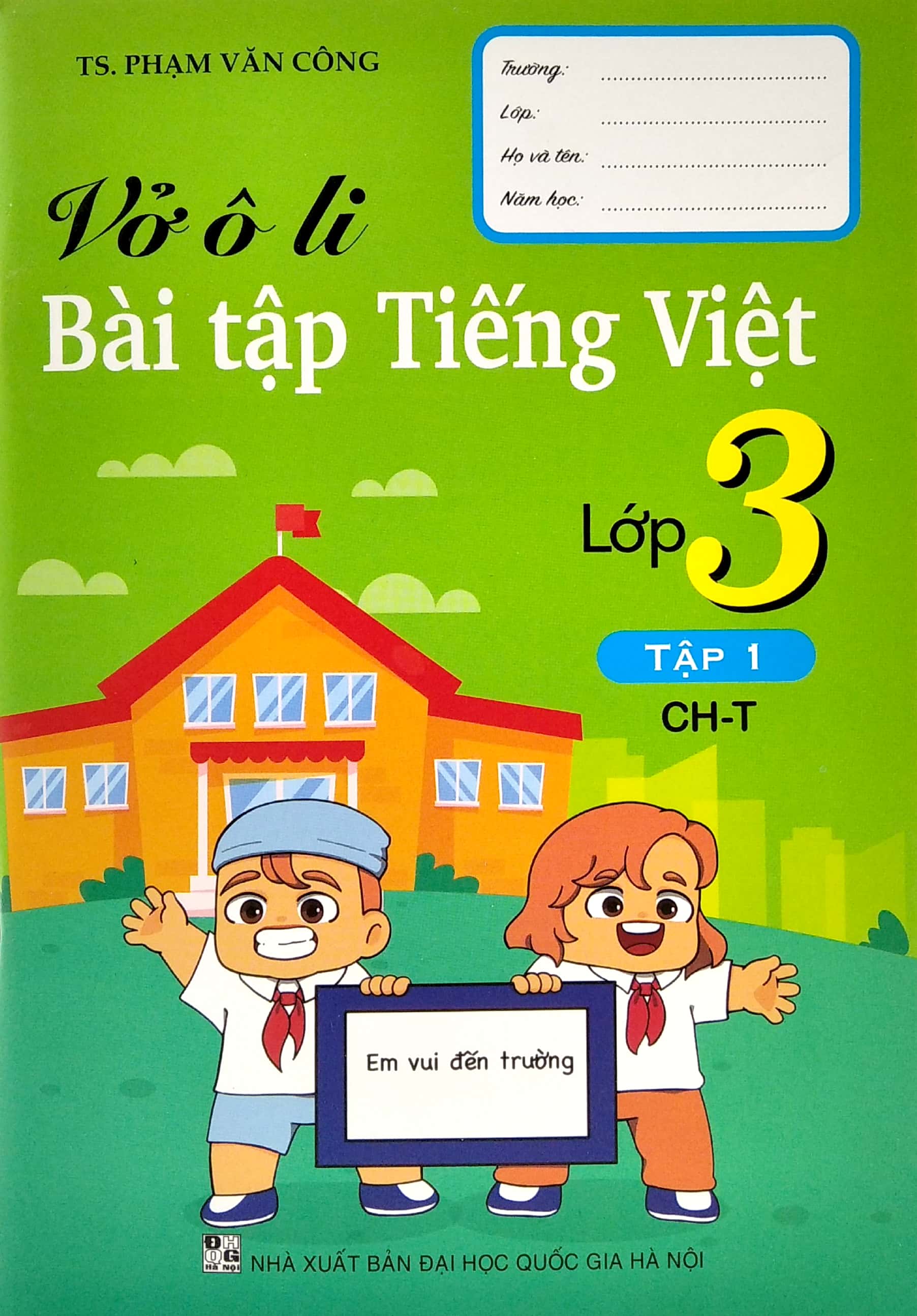 bộ vở ô li bài tập tiếng việt 3 - tập 1