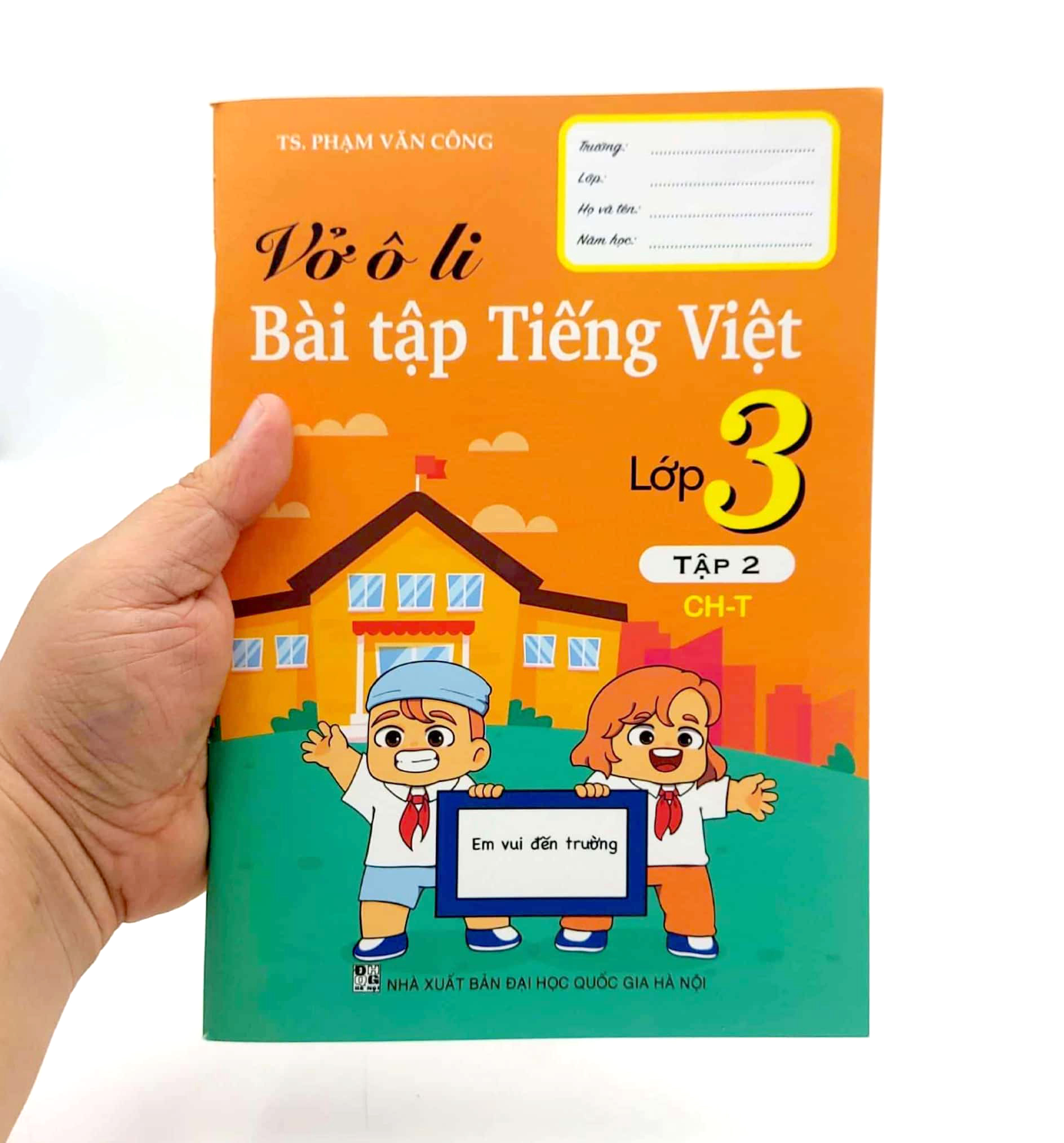 bộ vở ô li bài tập tiếng việt 3 - tập 2 (ch-t)