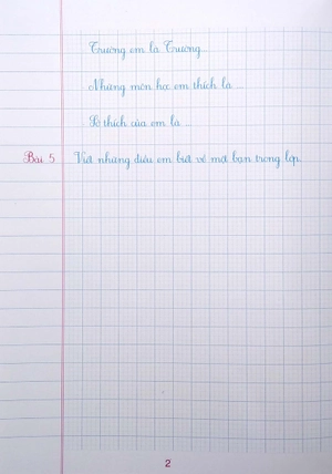 bộ vở ô li bài tập tiếng việt lớp 2 - quyển 1 (theo chương trình giáo dục phổ thông mới)