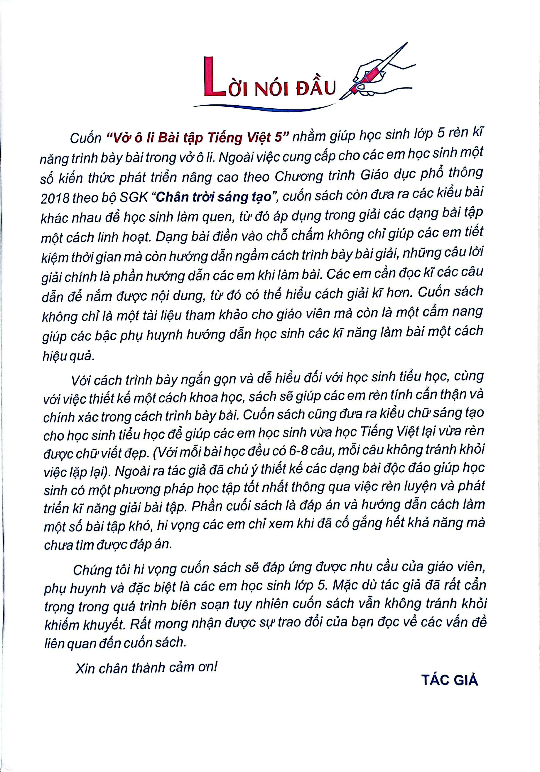 Bo
						
										
										Vo O Li Bai Tap Tieng Viet Lop 5 - Tap 1 (Chan Troi)