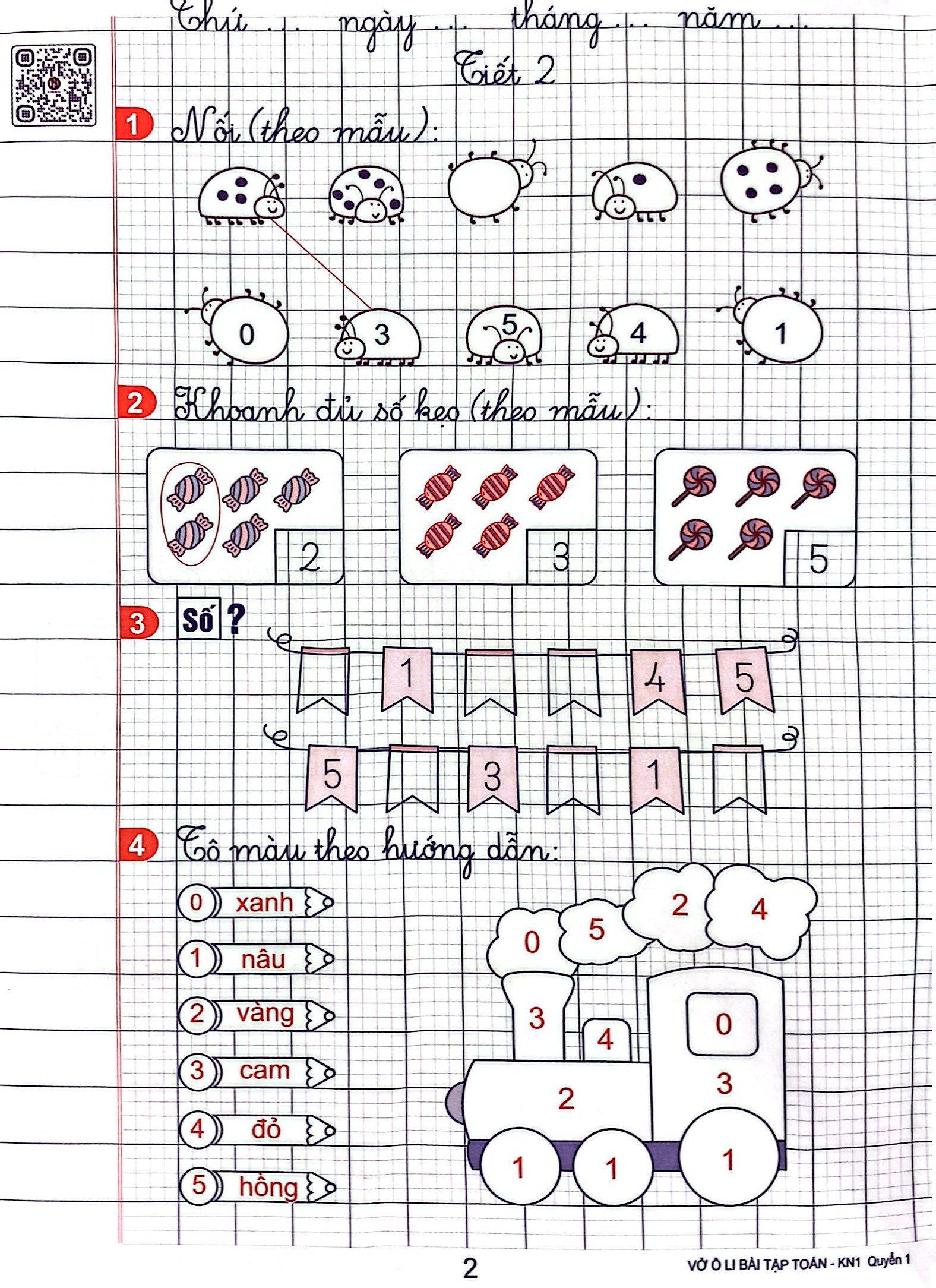 Bo
						
										
										Vo O Li Bai Tap Toan 1 - Tap 1 (Ket Noi - 2022)