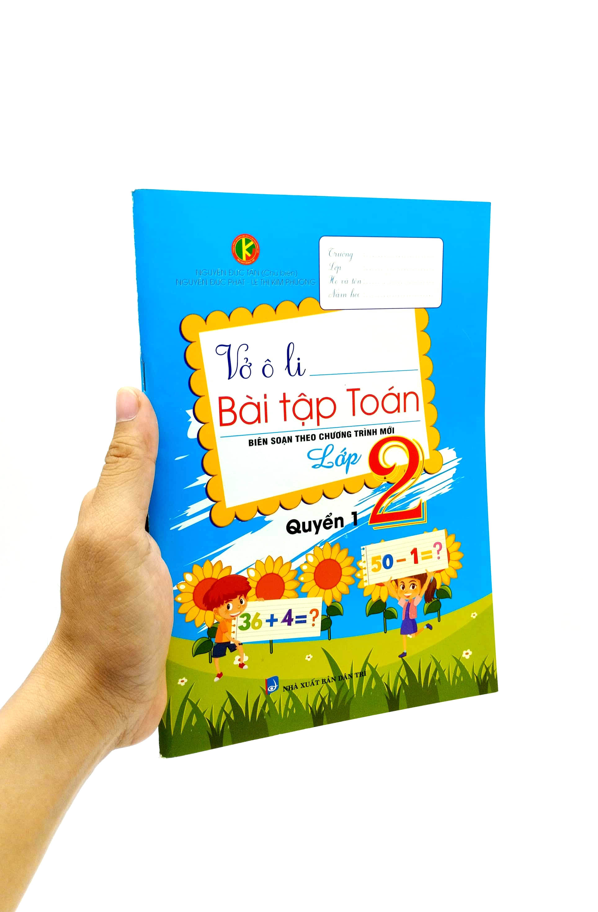 bộ vở ô li bài tập toán 2 - quyển 1 (biên soạn theo chương trinh mới)
