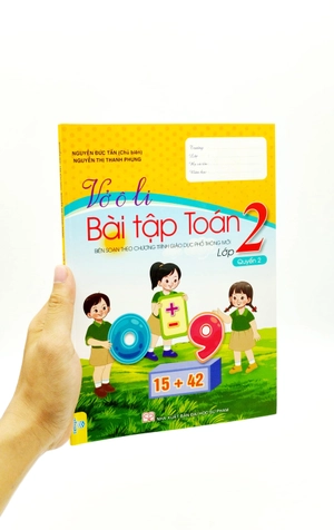 bộ vở ô li bài tập toán 2 - quyển 2 (biên soạn theo chương trình giáo dục phổ thông mới)