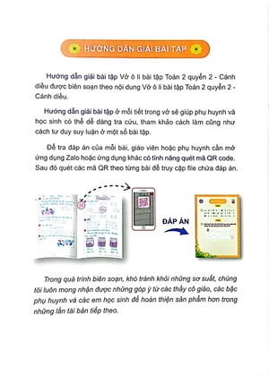 bộ vở ô li bài tập toán 2 - quyển 2 (cánh diều) (2023)