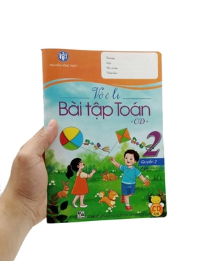 bộ vở ô li bài tập toán 2 - quyển 2 (cánh diều) (2023)