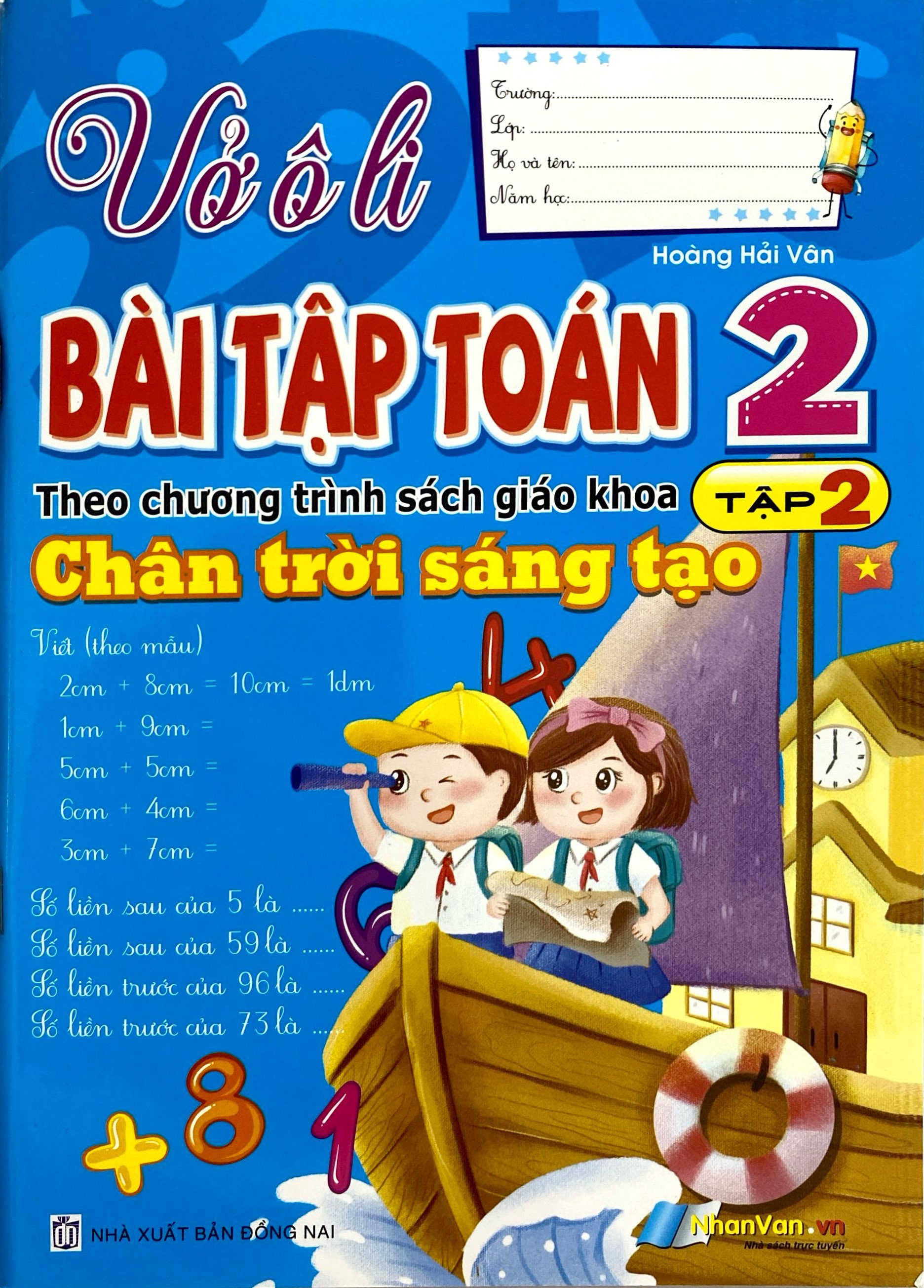 Bo
						
										
										Vo O Li Bai Tap Toan 2 - Tap 2 (Theo Chuong Trinh Sach Giao Khoa Chan Troi Sang Tao)