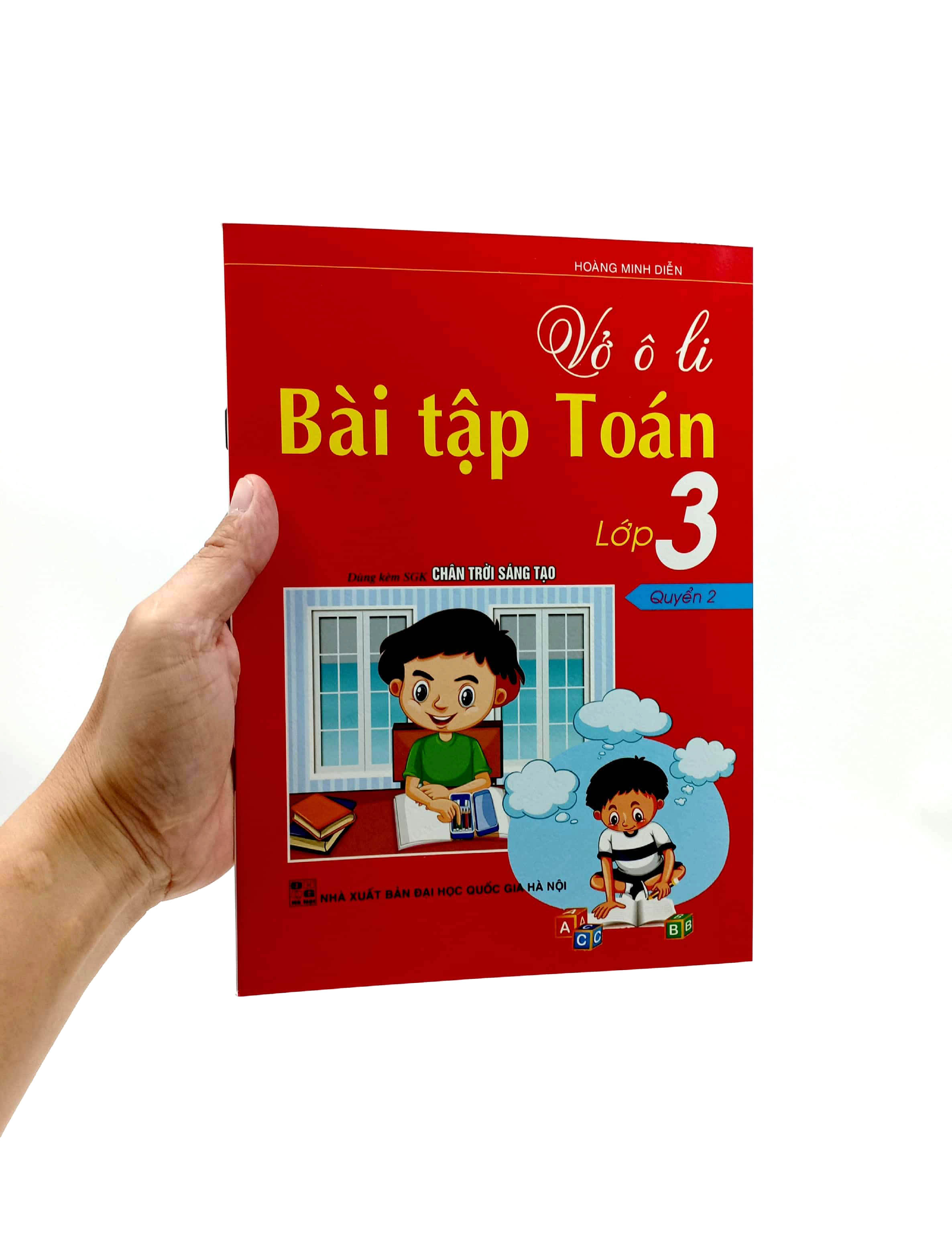 bộ vở ô li bài tập toán 3 - quyển 2 (dùng kèm bộ sách chân trời sáng tạo)