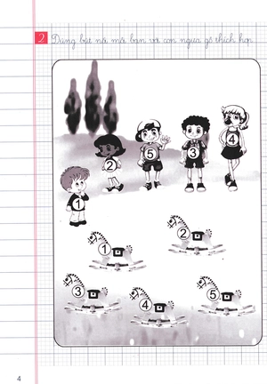 bộ vở ô li bài tập toán lớp 1 - quyển 1 (bám sát sgk kết nối tri thức với cuộc sống)