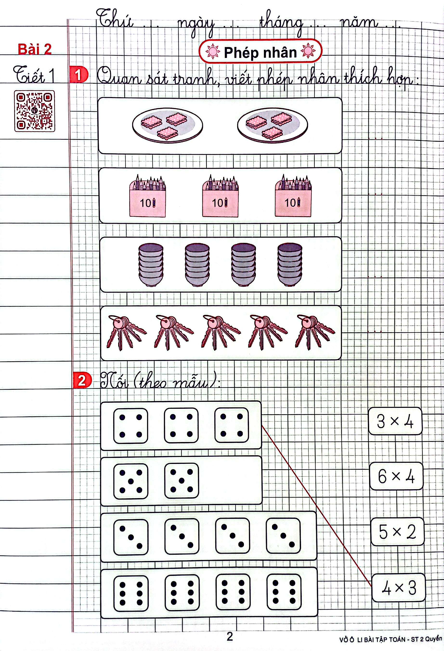 Bo
						
										
										Vo O Li Bai Tap Toan Lop 2 - Quyen 2