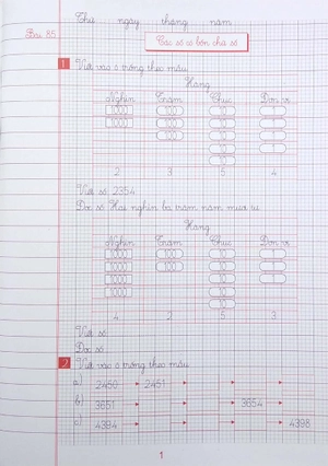 bộ vở ô li bài tập toán lớp 3 - quyển 2 (biên soạn theo chương trình gdpt mới định hướng phát triển năng lực)