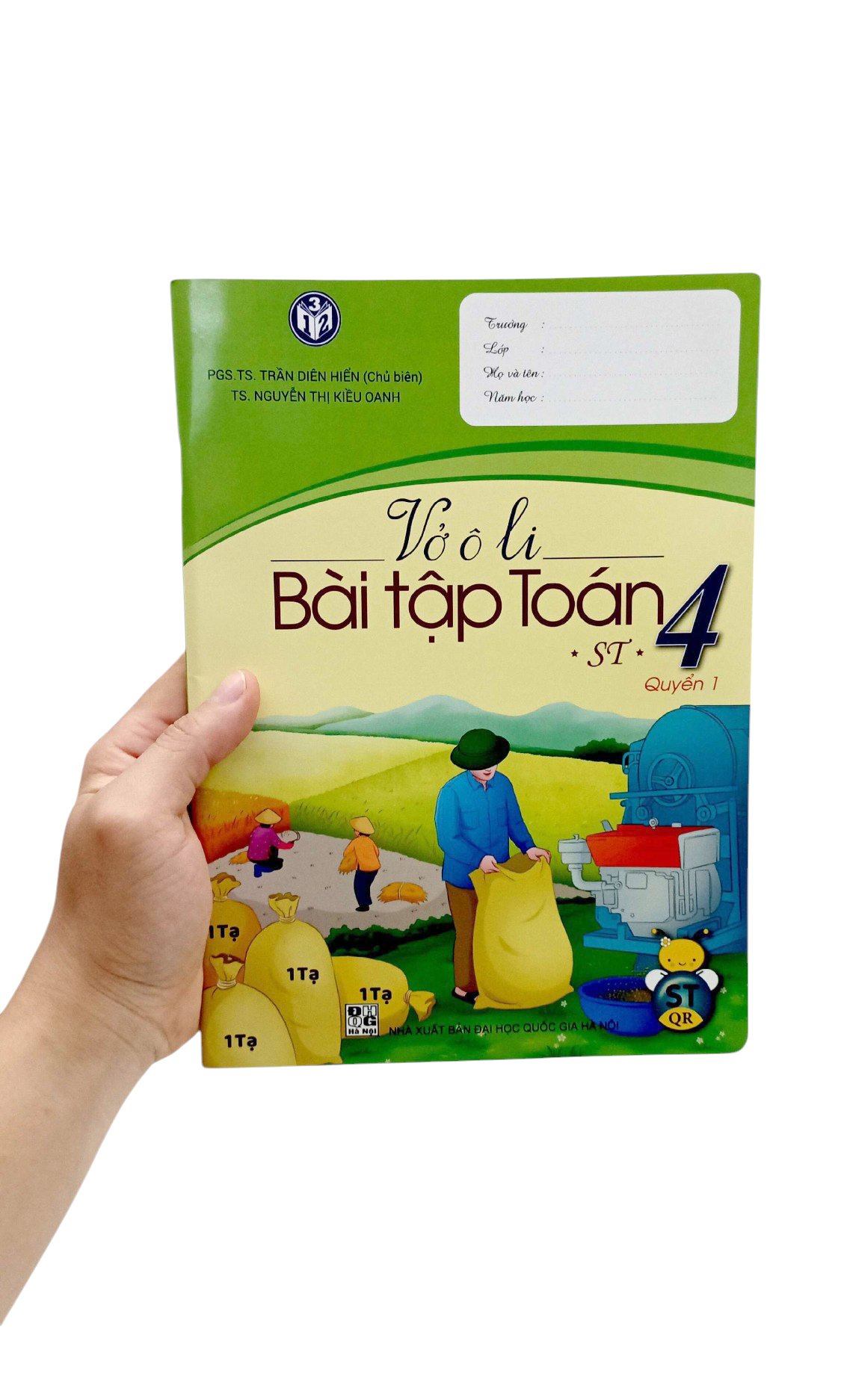 bộ vở ô li bài tập toán lớp 4 - quyển 1