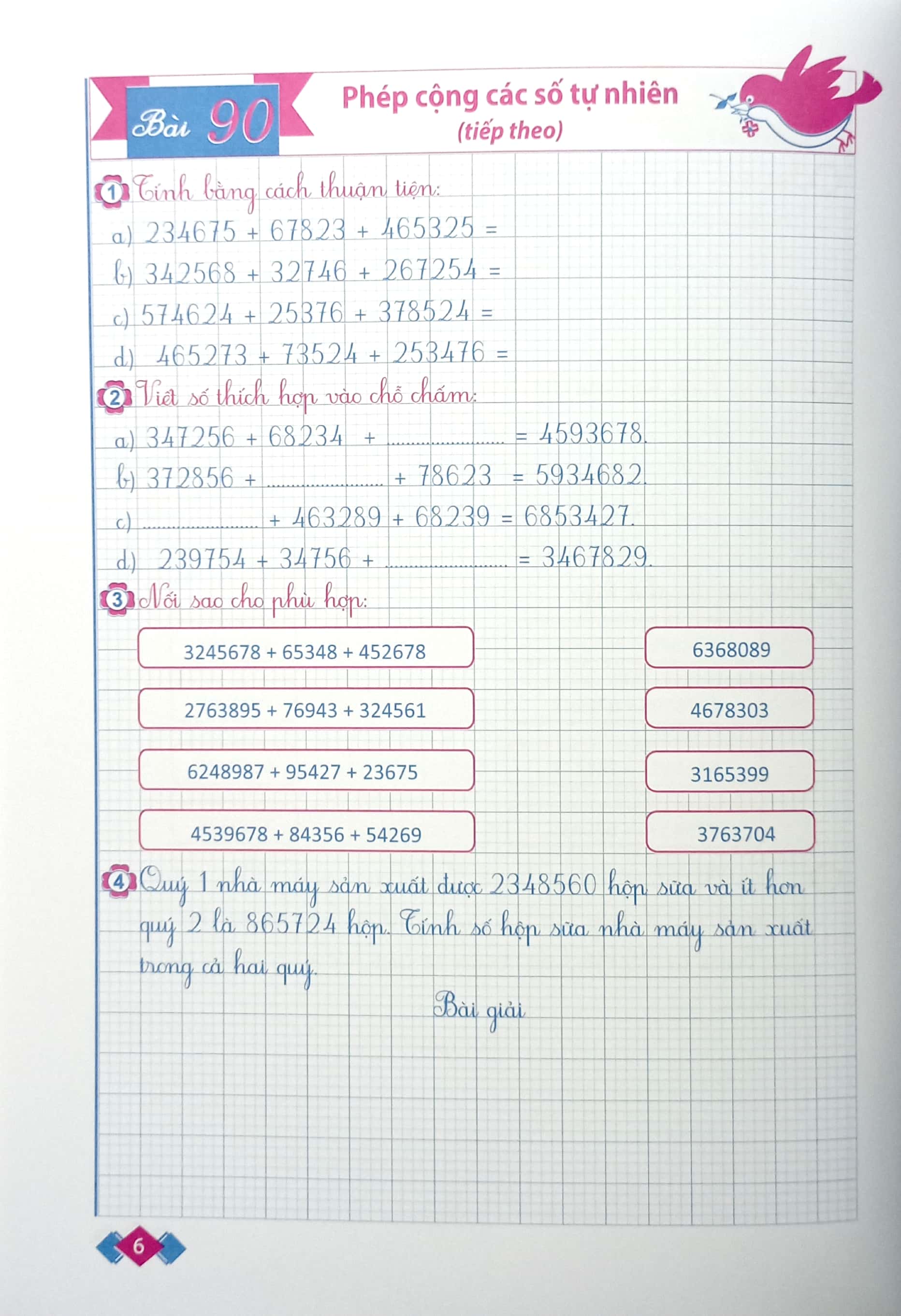 Bo
						
										
										Vo O Li Bai Tap Toan Lop 4 - Tap 2