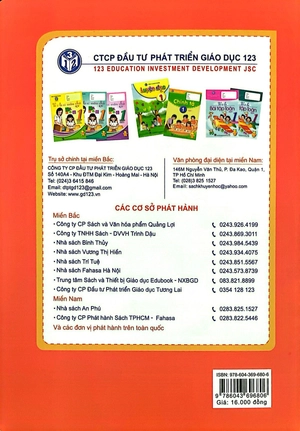 bộ vở ô li có mẫu chữ 3 - tập 2 (kết nối - 2022)