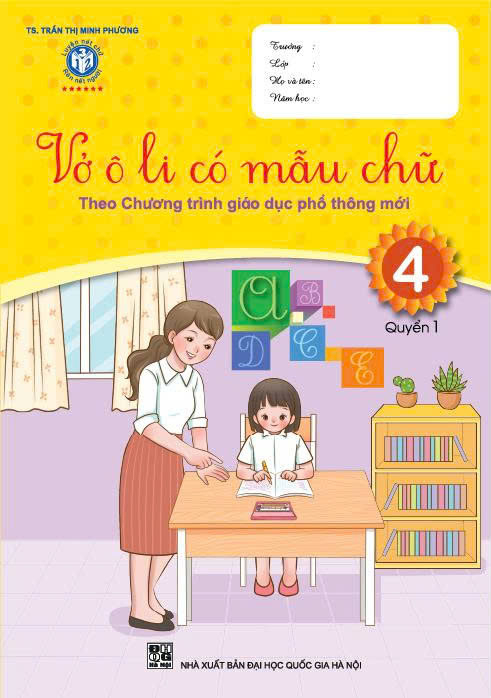 Bộ
						
										
										Vở Ô Li Có Mẫu Chữ 4 - Quyển 1 (Tái Bản 2025)